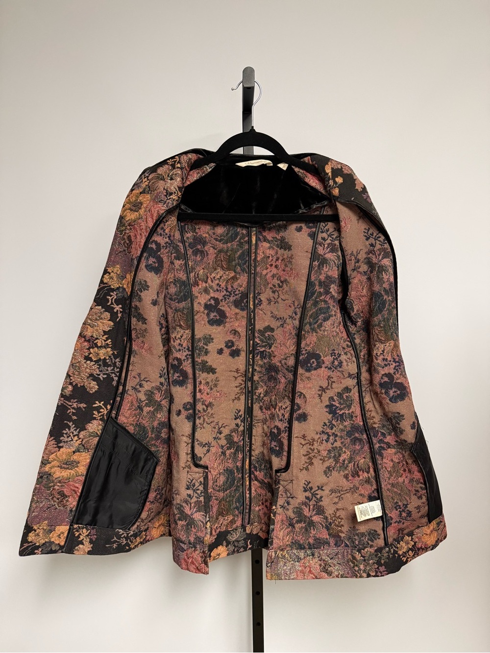 Soft Surroundings Westbury Garden Metallic Jacquard Jacket Size L Whimsigoth 90s - Picture 7 of 14
